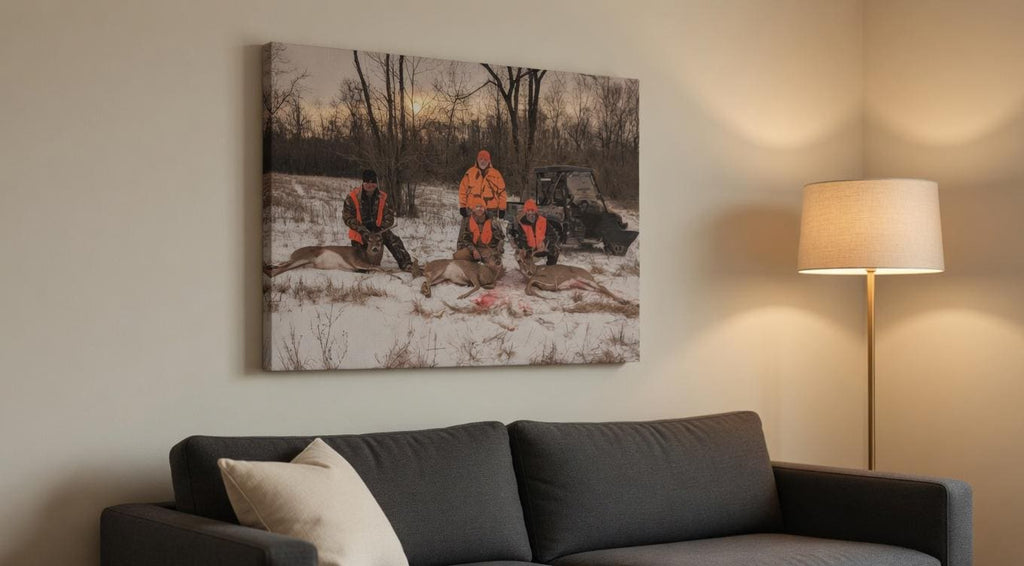 Custom Photo Canvas Print Canvas Print — lifestyle setting