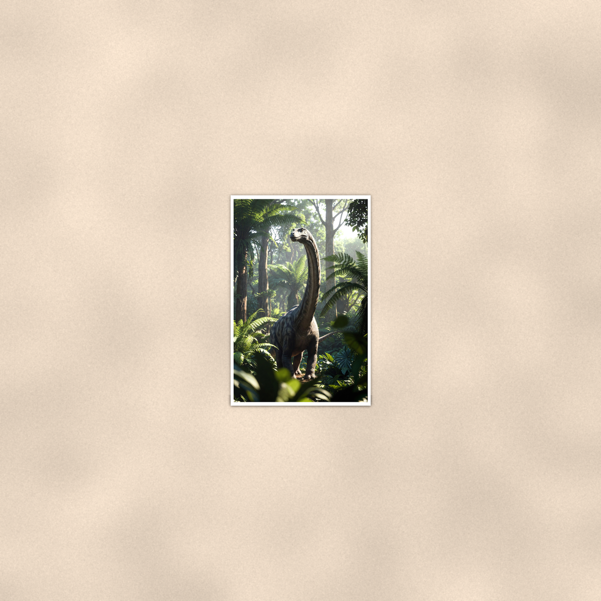 Long Neck Dinosaur Jungle Walk - Poster 16x24 & 24x36 — Room display