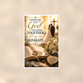 What God Has Joined Together - Mark 10:9, Christian Poster 16x24 & 24x36 — Full product view