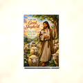 I Am The Good Shepherd - John 10:11, Christian Metal Sign 8x12 & 12x18 — Full product view