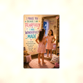 I Am Fearfully And Wonderfully Made - Psalm 139:14, Girl's Christian Metal Sign 8x12 & 12x18 — Full product view