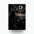 Eclipse Bigfoot Metal Sign Bigfoot Aluminum Sign — front view on white background