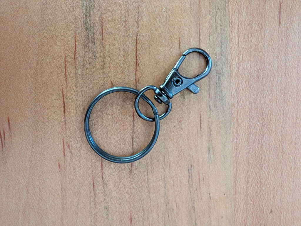 Bigfoot Metal Keychain Metal Keychain — detail view