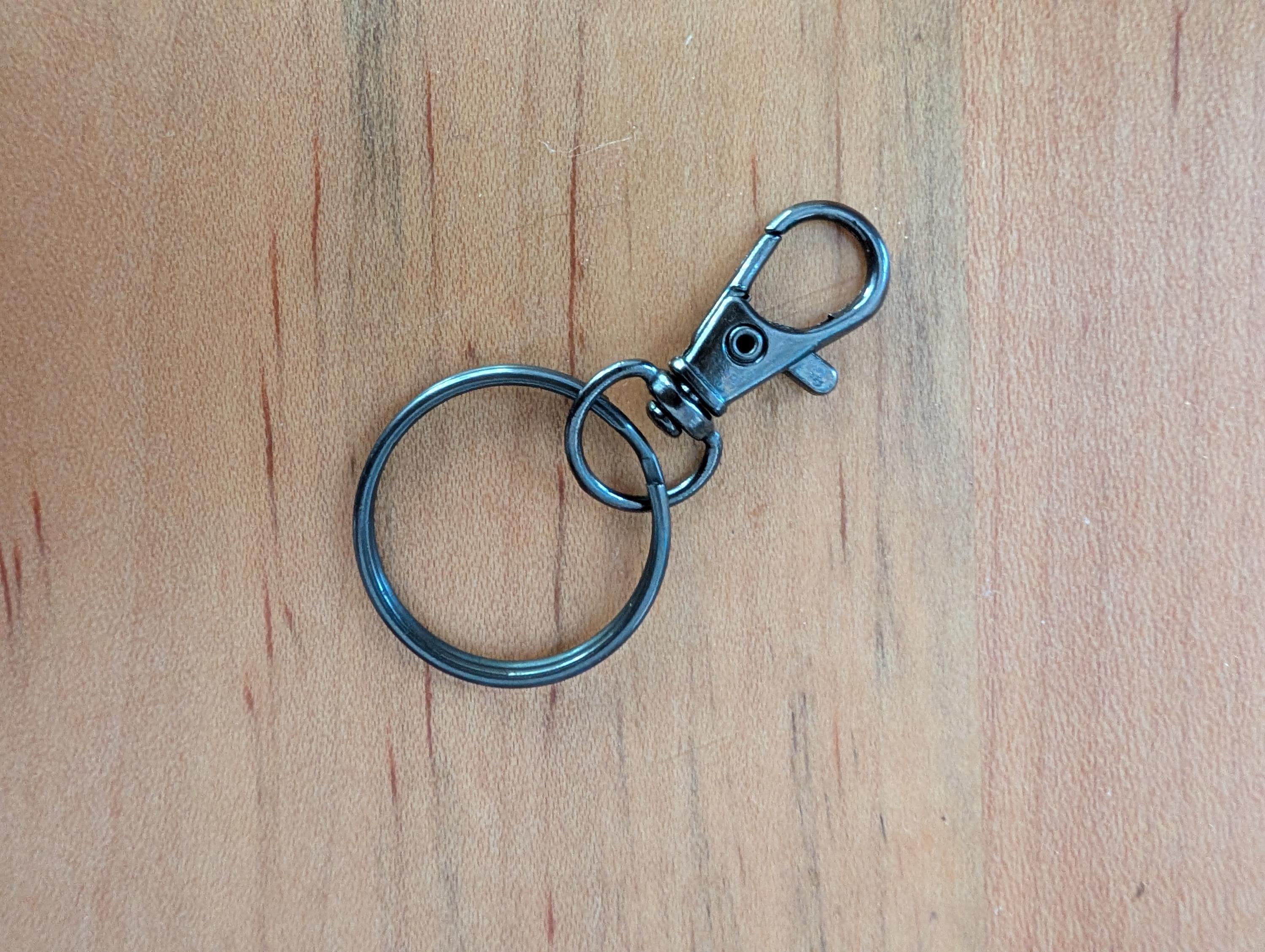 Bigfoot Metal Keychain Metal Keychain — detail view