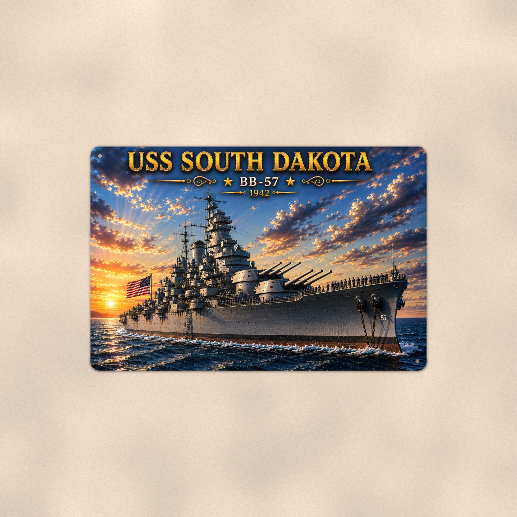 TKG aluminum sign - BSH-007-A - view 01 (2026-07-28 set)