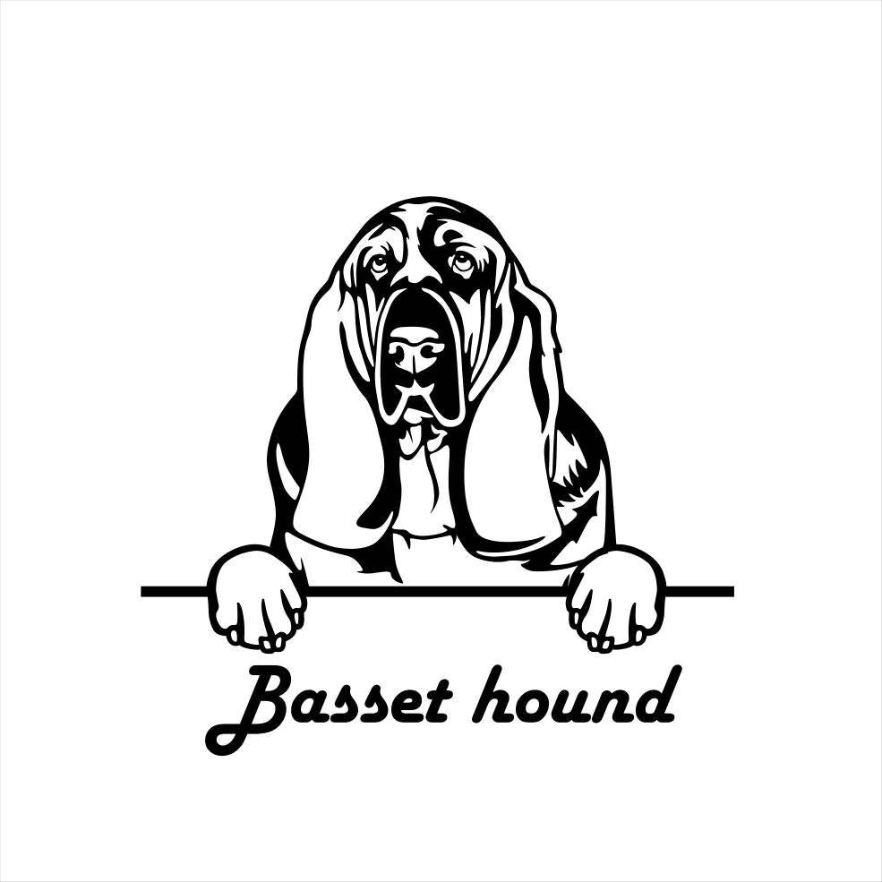 Beagle Coonhound Foxhound Metal Dog Art Metal Dog Sign — alternate angle