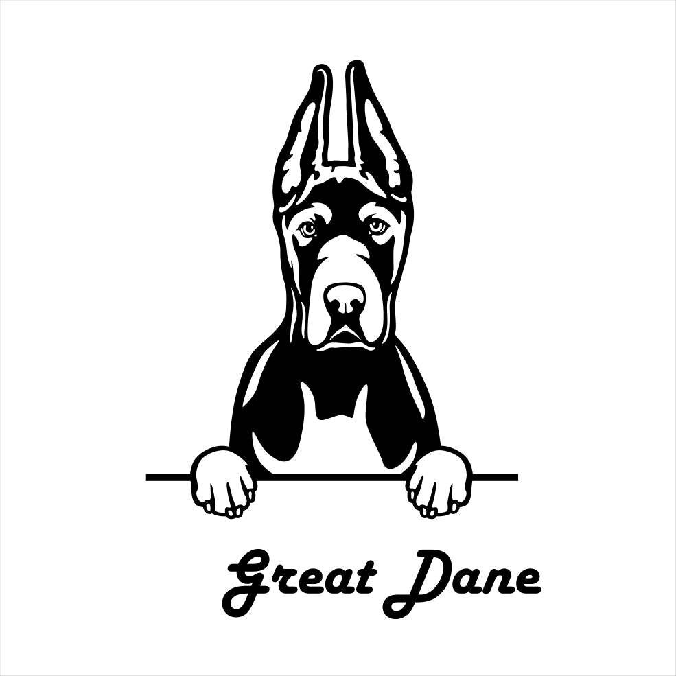 Dog Breed Metal Wall Art Metal Dog Sign — shown on a rustic wall