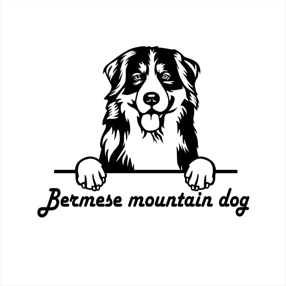 Dog Breed Metal Wall Art Metal Dog Sign — alternate angle