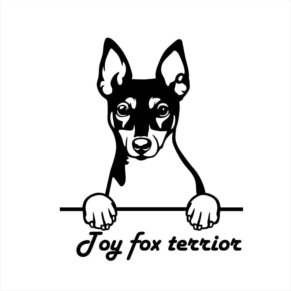 Yorkshire Terrier Weimaraner Pointer Dog Art Metal Dog Sign — lifestyle setting