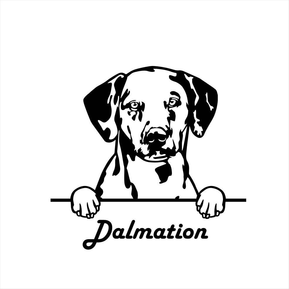 Dog Breed Metal Wall Art Metal Dog Sign — alternate angle
