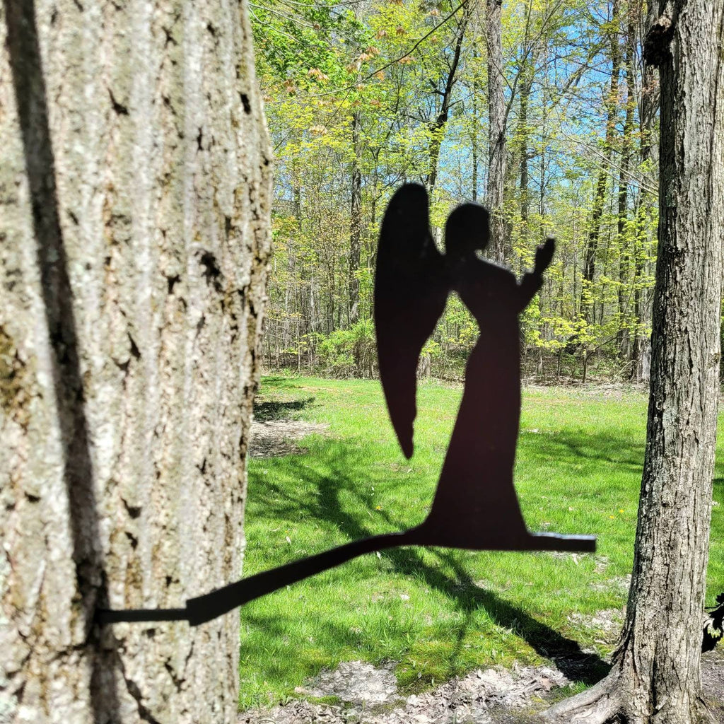 Angel Metal Garden Stake Metal Garden Stake — alternate angle