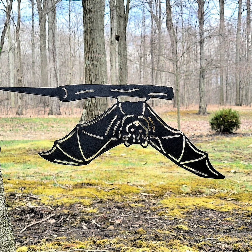 Bat Metal Garden Stake Metal Garden Stake — alternate angle