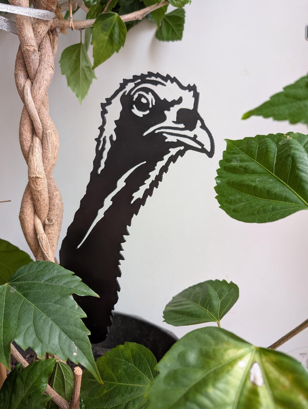 Thanksgiving Turkey Metal Garden Stake Metal Garden Stake — front view on white background