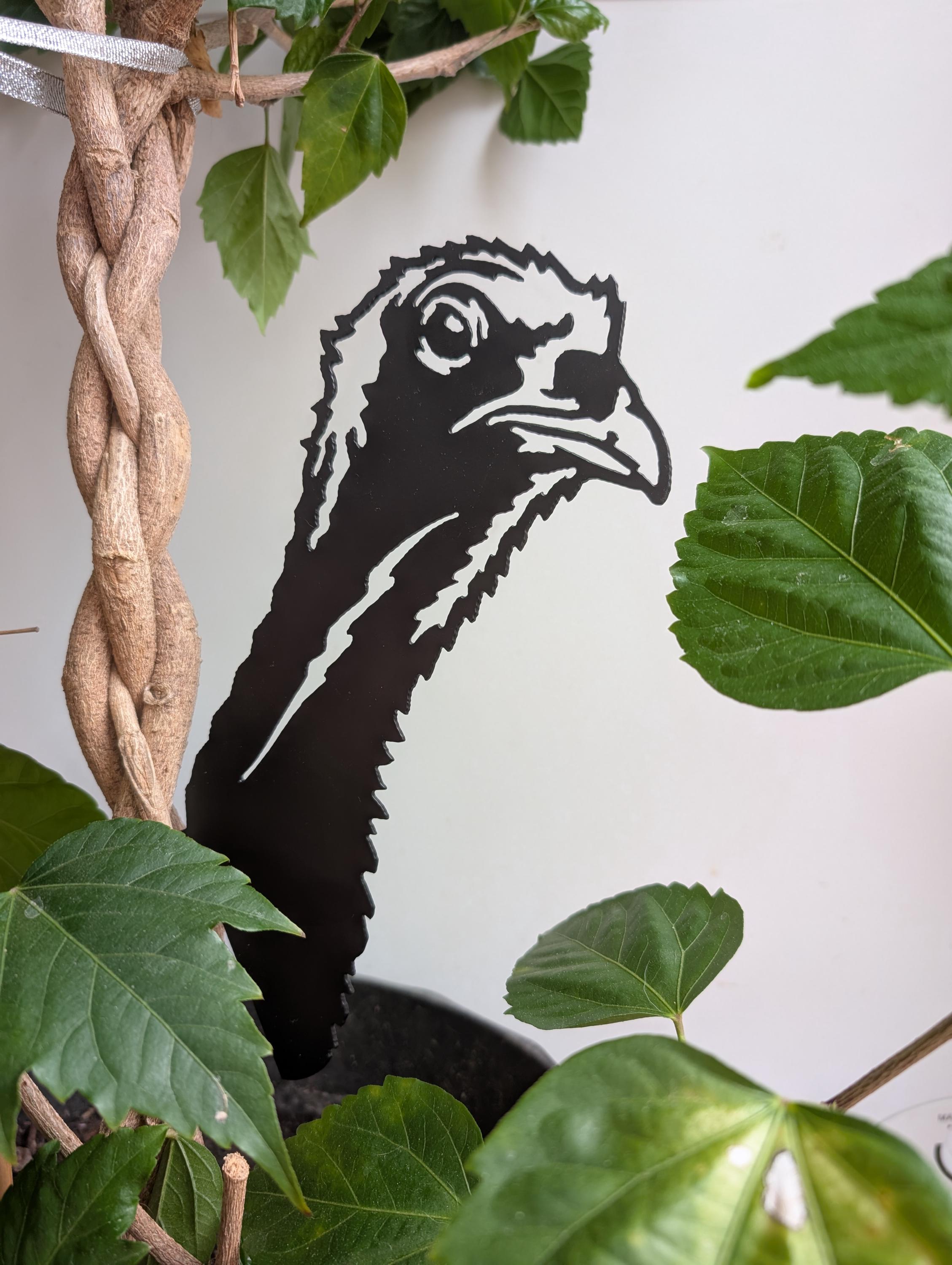 Thanksgiving Turkey Metal Garden Stake Metal Garden Stake — lifestyle setting