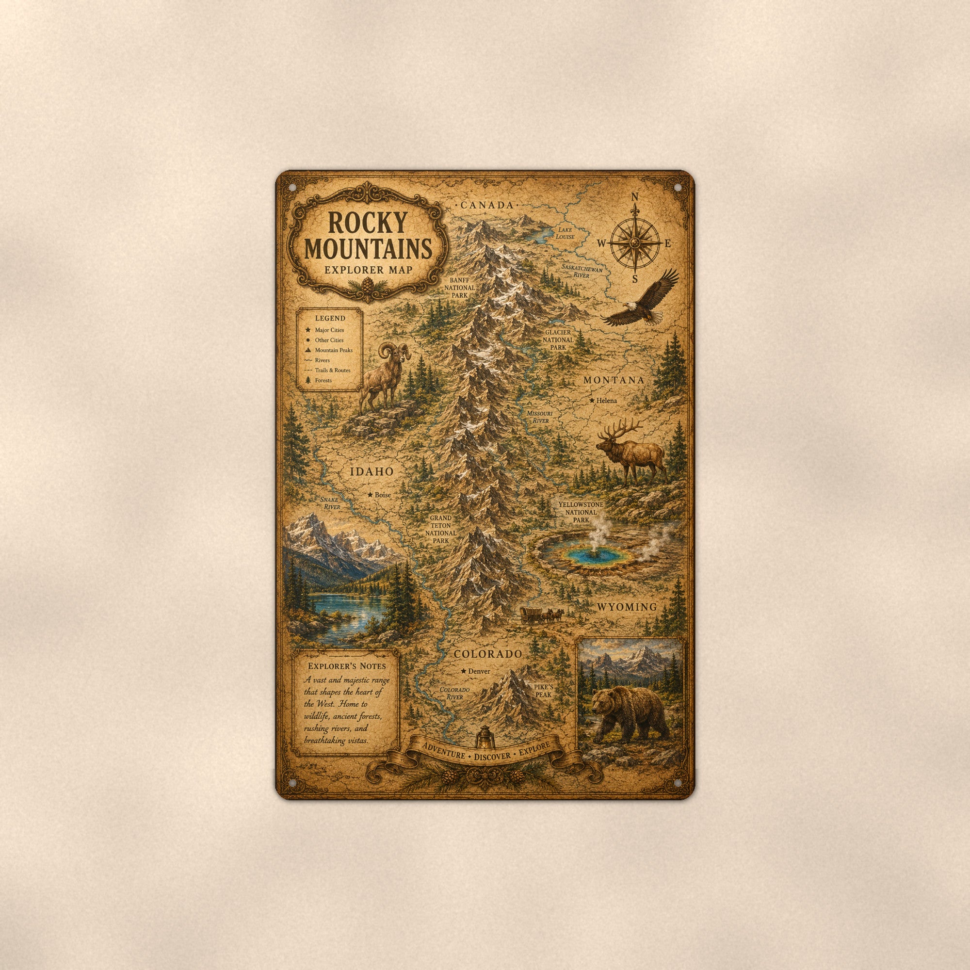 TKG aluminum sign - MAP-006-A - view 01 (2026-07-28 set)