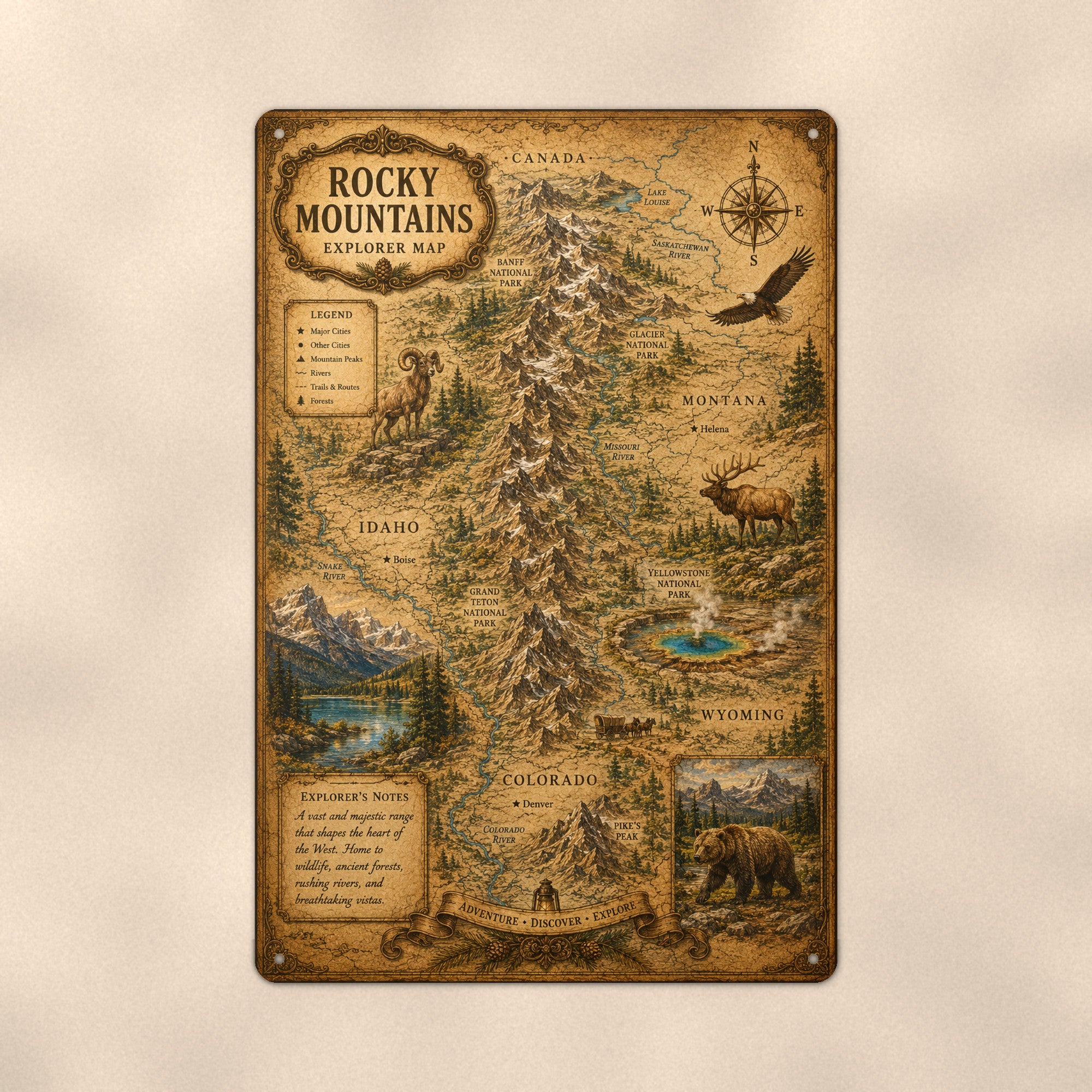 TKG aluminum sign - MAP-006-A - view 02 (2026-07-28 set)