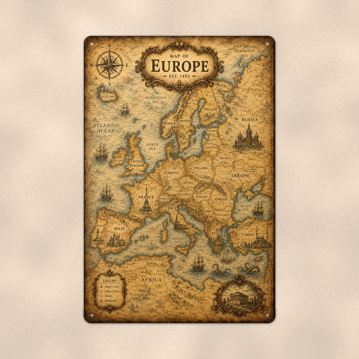 TKG aluminum sign - MAP-010-A - view 02 (2026-07-28 set)