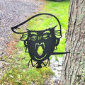 Trump Metal Garden Stake Metal Garden Stake — front view on white background