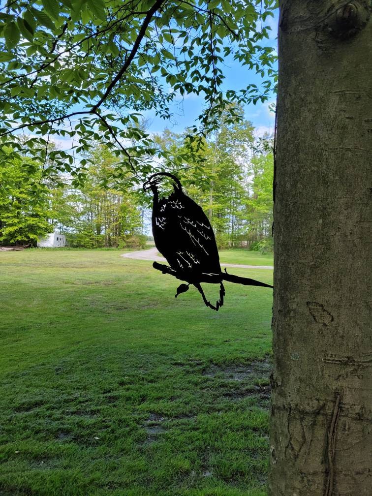 Bald Eagle Metal Garden Stake Metal Garden Stake — alternate angle
