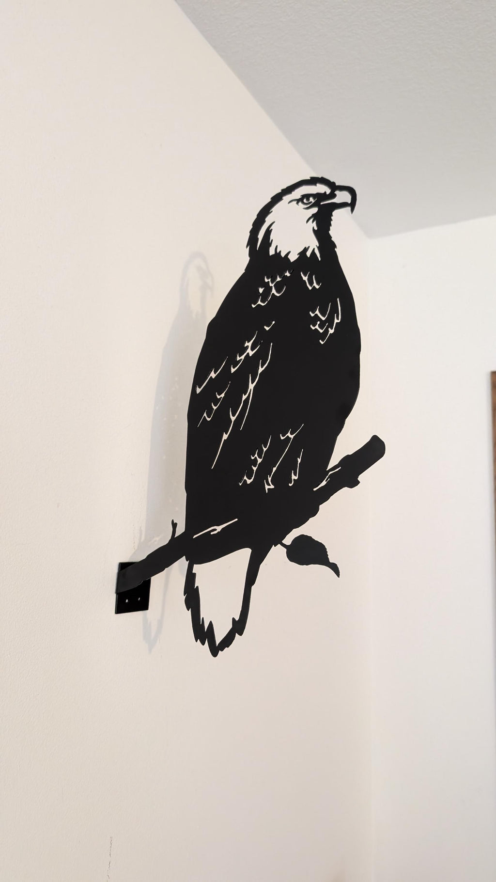 Bald Eagle Metal Garden Stake Metal Garden Stake — alternate angle