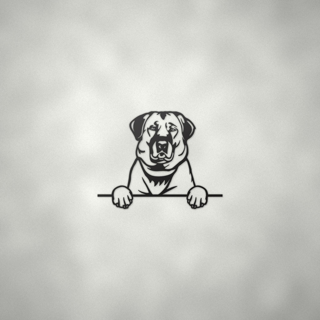 Anatolian Shepherd Dog Lover Gift Metal Dog Sign — alternate angle
