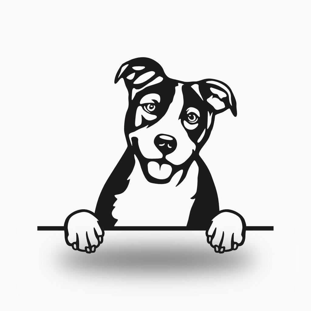 Basenji Dog Lover Gift Metal Dog Sign — front view on white background