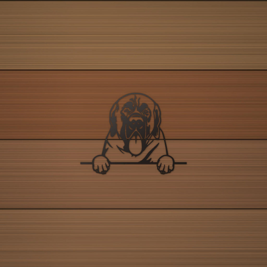 Mastiff Dog Lover Gift Metal Dog Sign — alternate angle