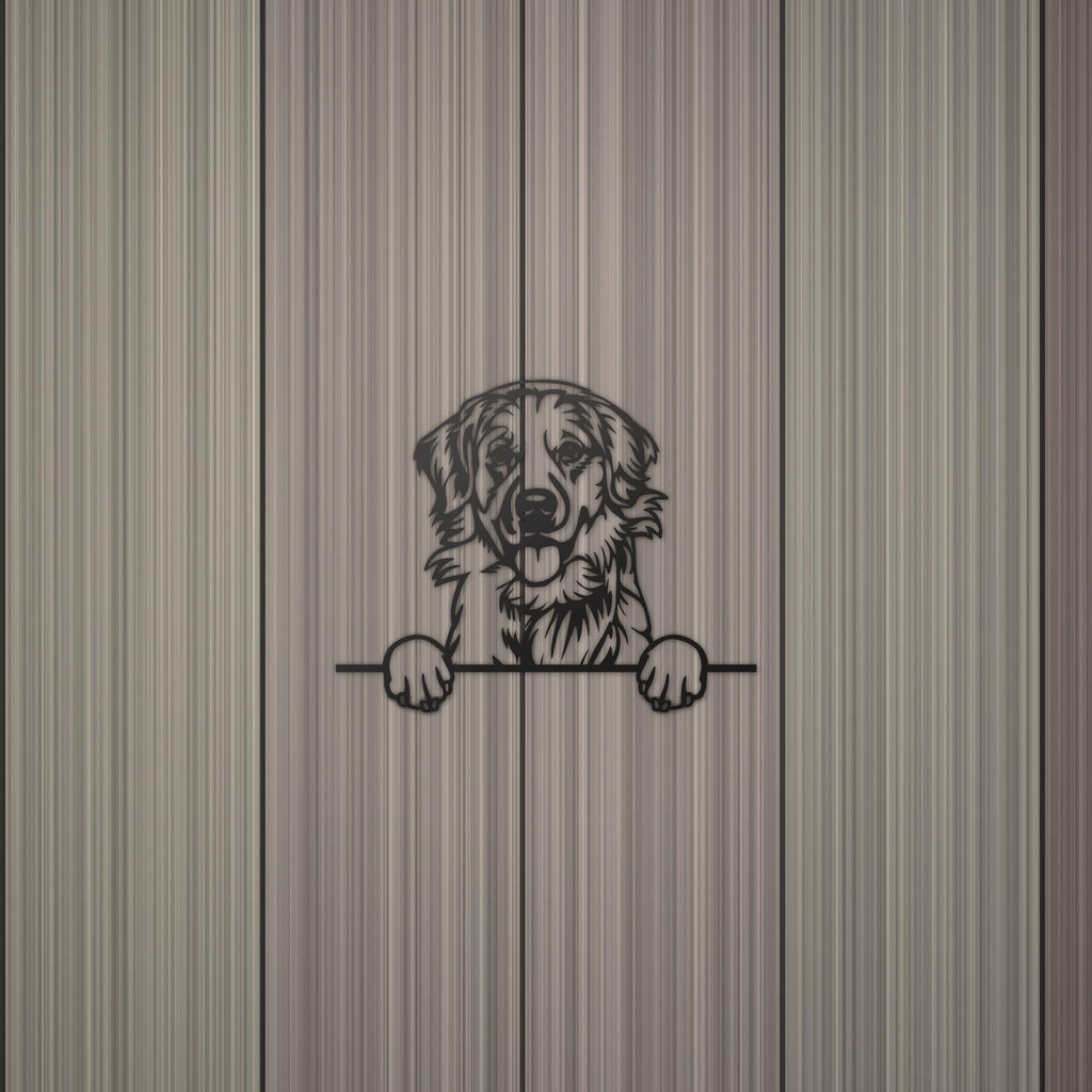 Labrador Retriever - Alternate Art Dog Lover  Metal Dog Sign — detail view