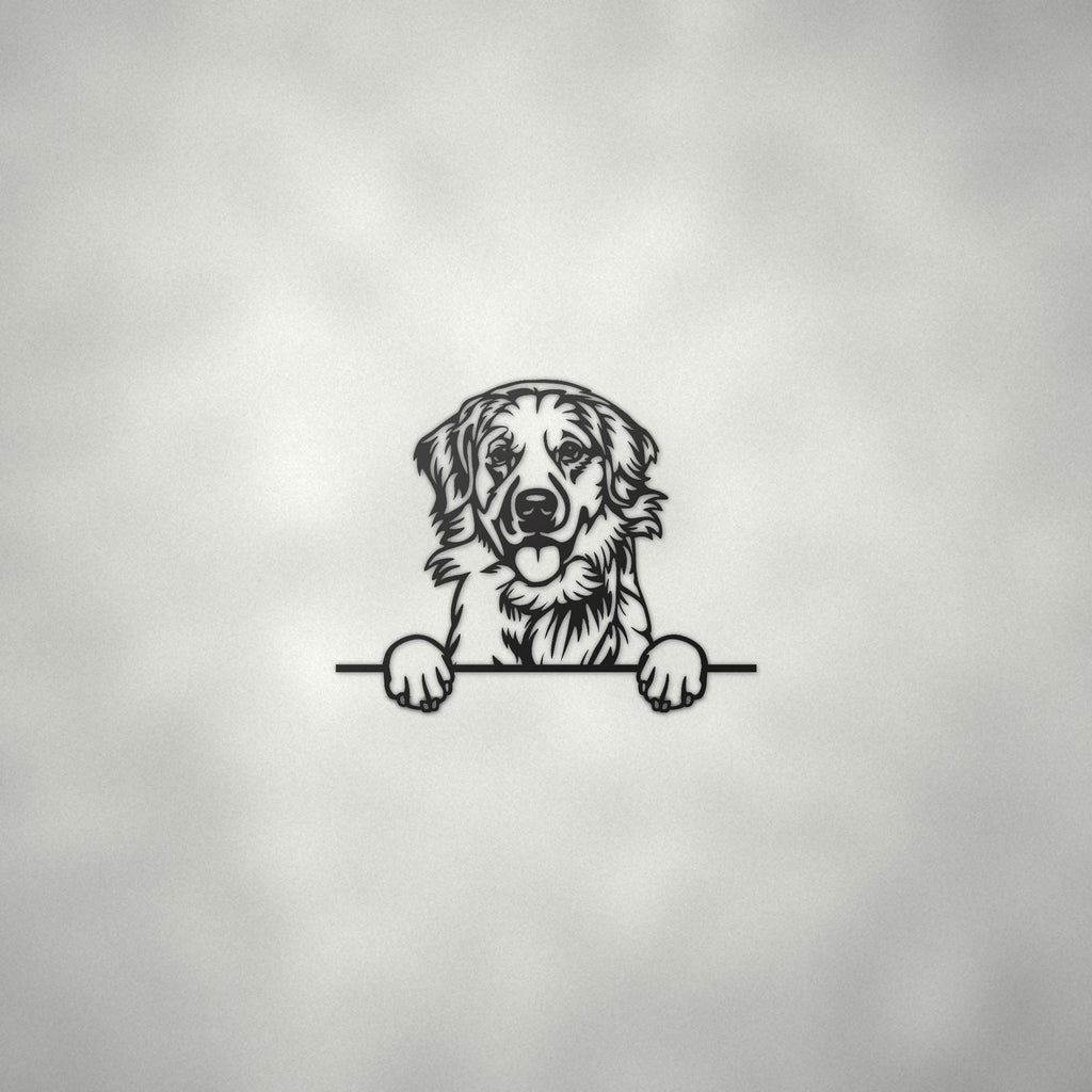 Labrador Retriever - Alternate Art Dog Lover  Metal Dog Sign — alternate angle