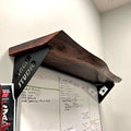 Custom Shelf Bracket Metal Shelf Bracket — front view on white background