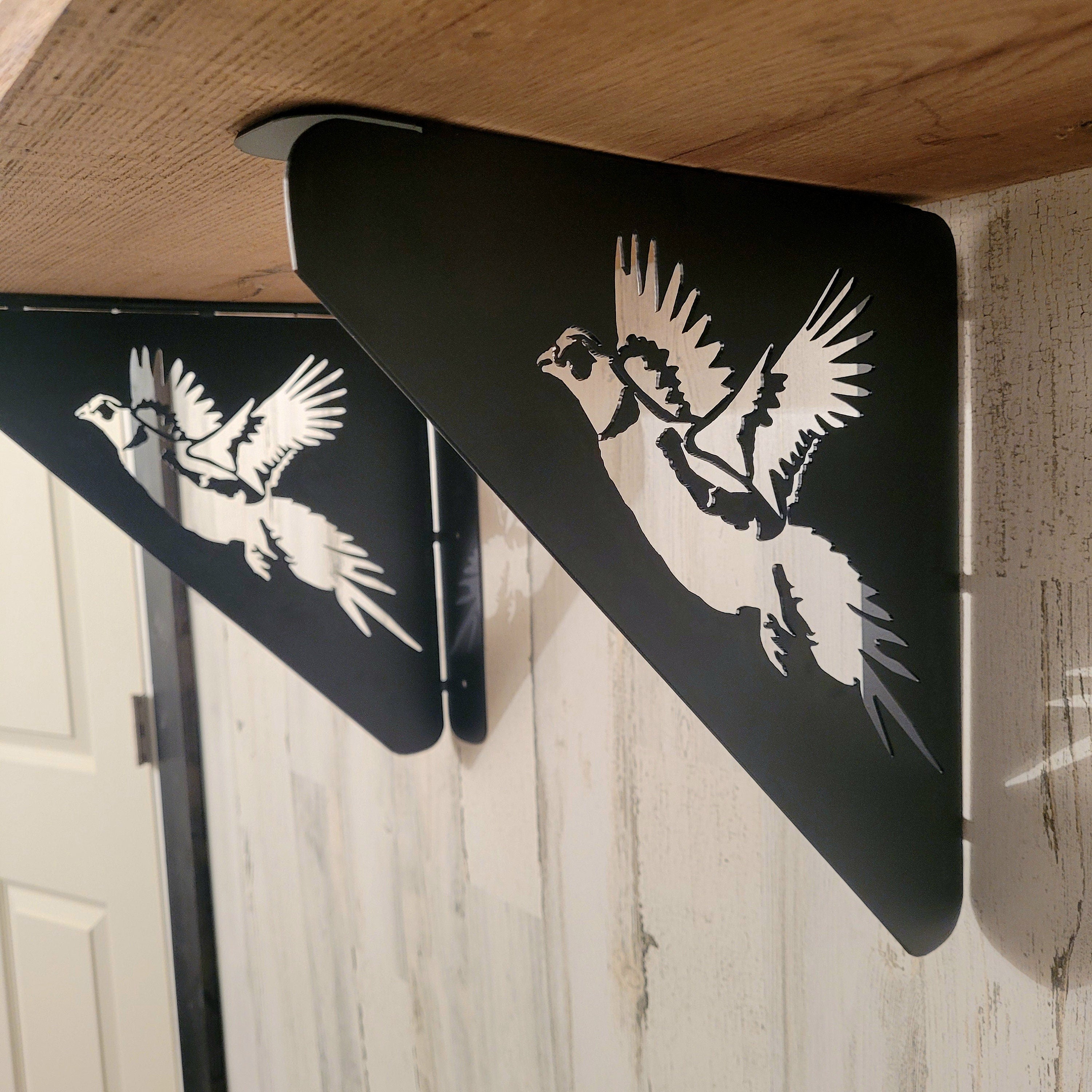 Custom Shelf Bracket Metal Shelf Bracket — alternate angle