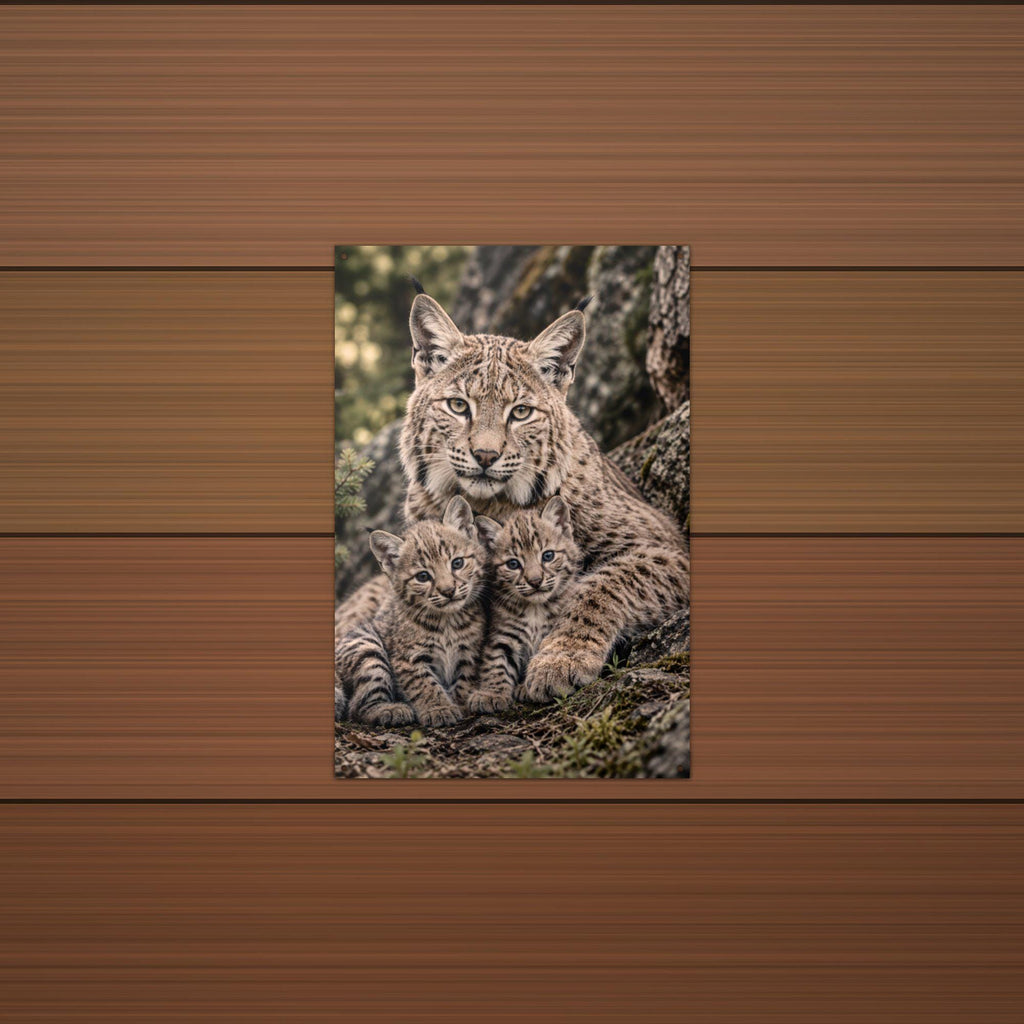 Bobcat Cubs Bobcat Metal Sign Aluminum Sign — lifestyle setting