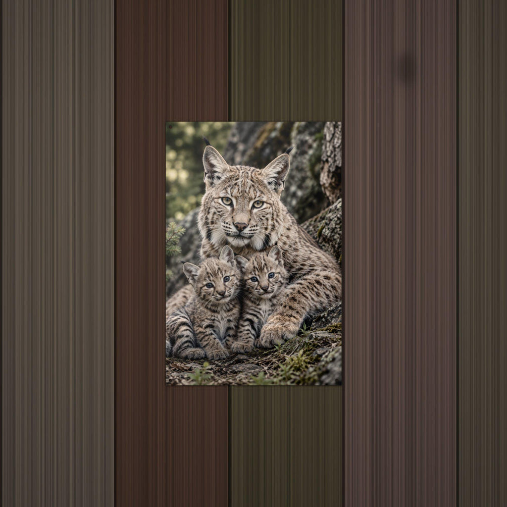 Bobcat Cubs Bobcat Metal Sign Aluminum Sign — detail view