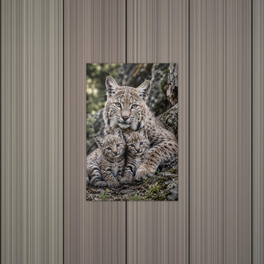 Bobcat Cubs Bobcat Metal Sign Aluminum Sign — alternate angle