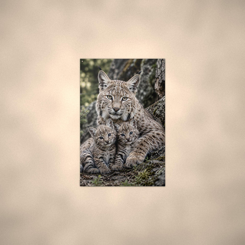 Bobcat Cubs Bobcat Metal Sign Aluminum Sign — alternate angle
