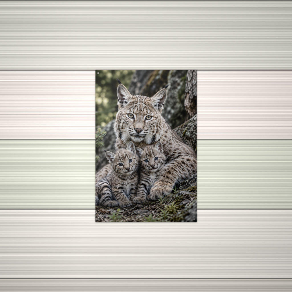 Bobcat Cubs Bobcat Metal Sign Aluminum Sign — alternate angle