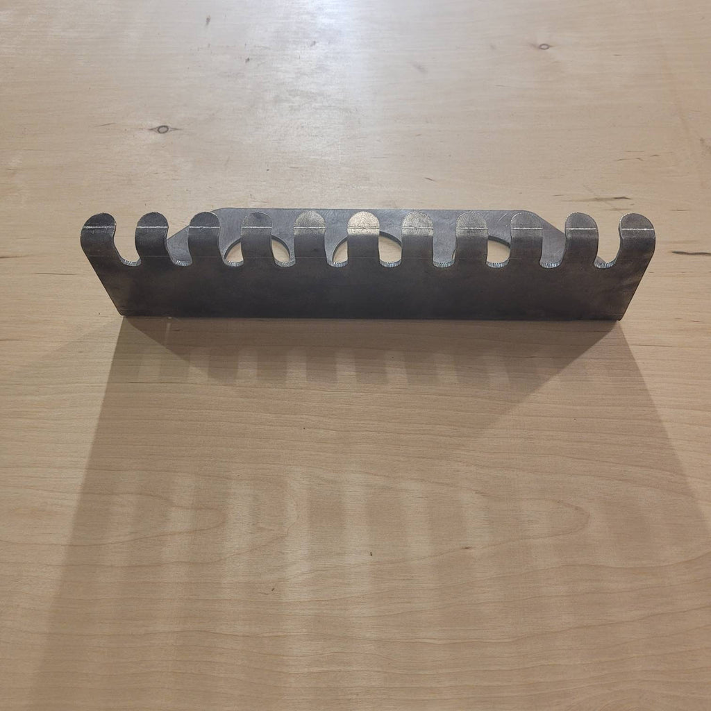 Air Tool Organizer Aluminum Sign — detail view