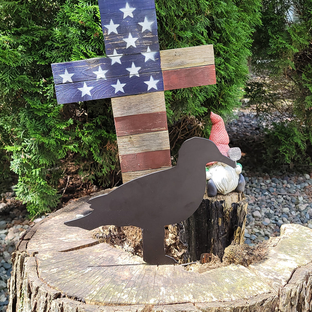 Seagull Metal Garden Stake Metal Garden Stake — alternate angle