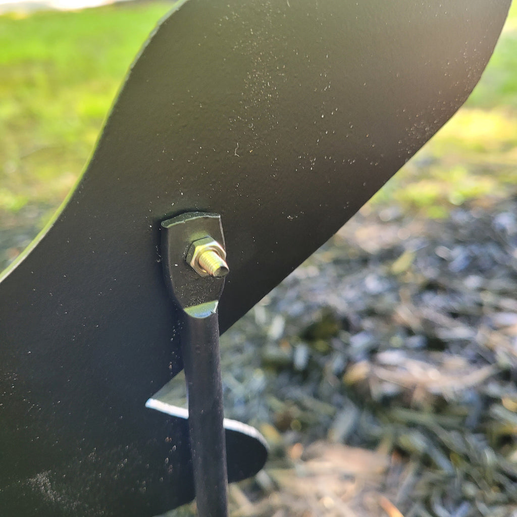 Ground Stake Add-On Metal Garden Stake — alternate angle