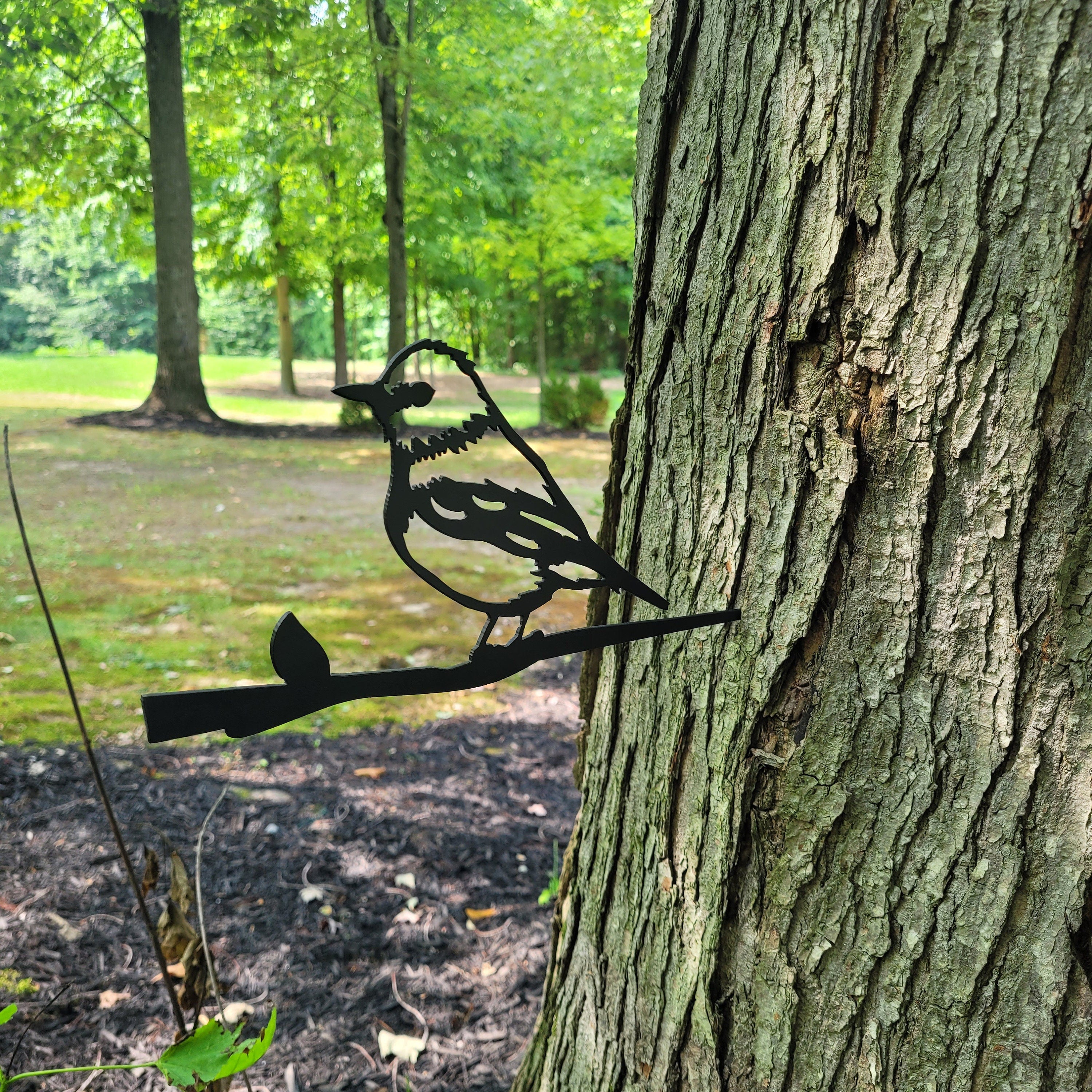 Bluebird Metal Garden Stake Metal Garden Stake — alternate angle