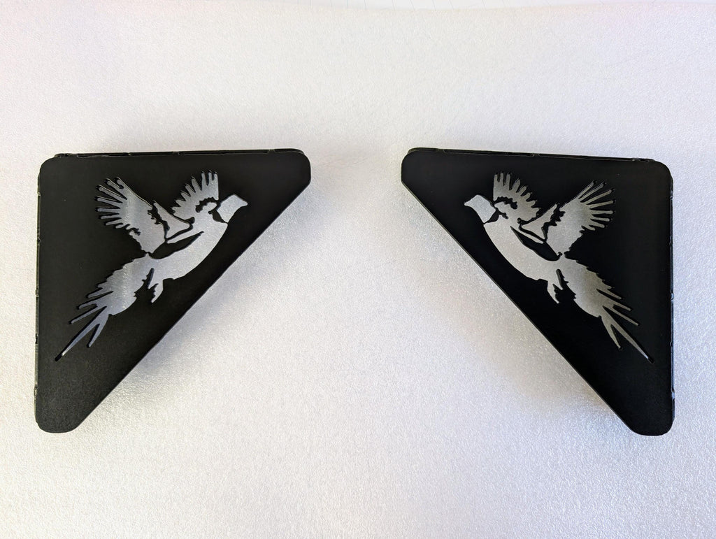 Pheasant Shelf Bracket Metal Shelf Bracket — alternate angle