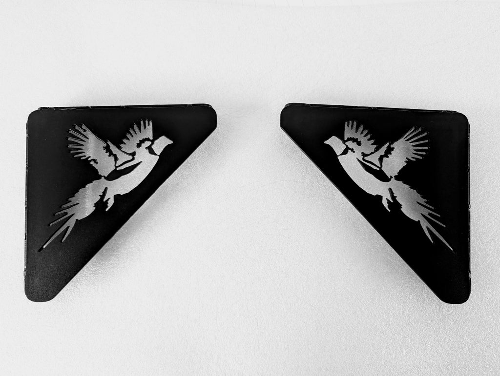 Pheasant Shelf Bracket Metal Shelf Bracket — alternate angle