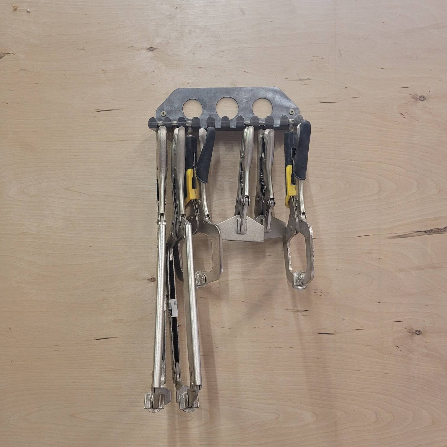Vise Grip Organizer Aluminum Sign — alternate angle
