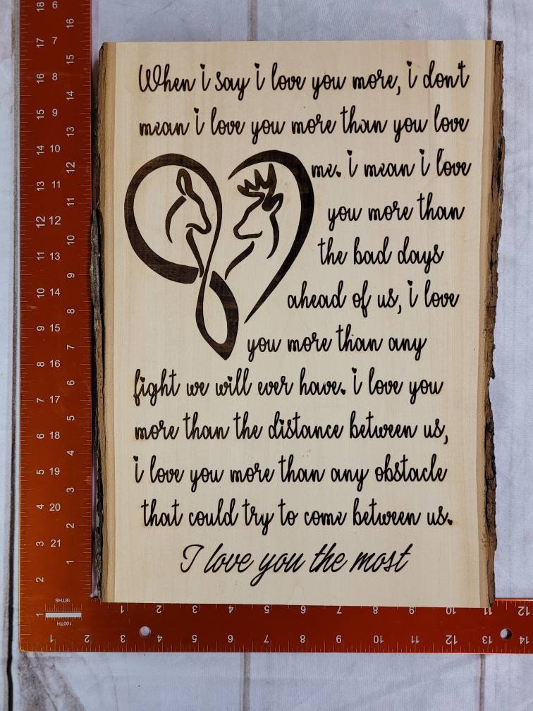 Live Edge Wood Sign Wood Sign — alternate angle