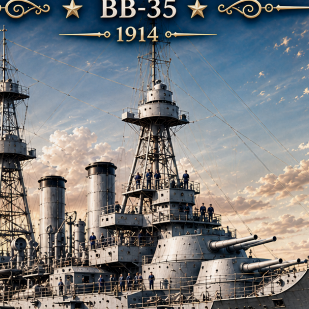 USS Texas Battleship Metal Wall Art, US Navy | 12x8 Aluminum | Veteran Gift, Military Decor