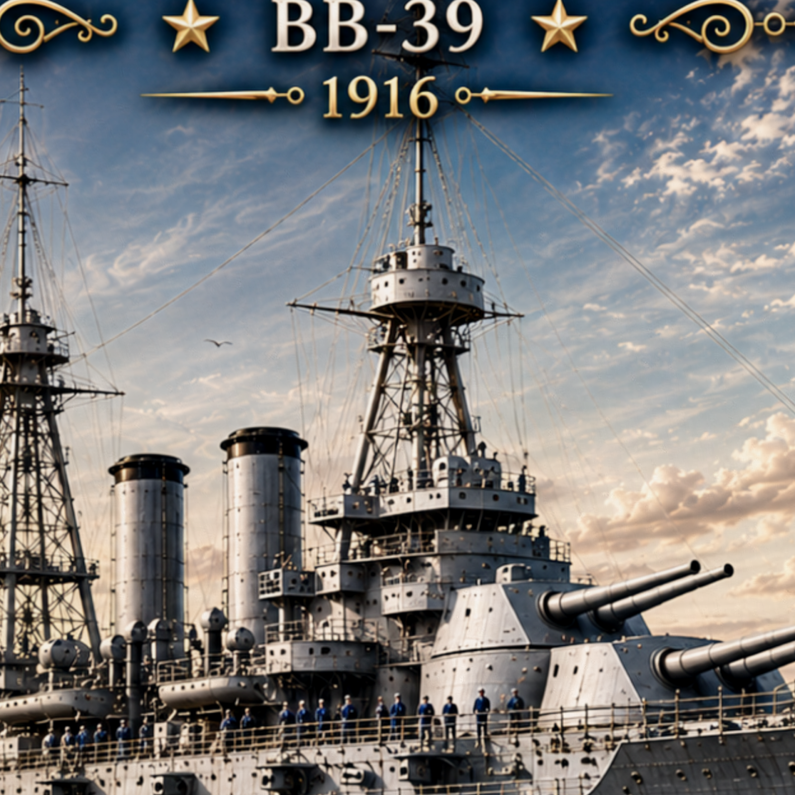 USS Arizona Battleship Metal Wall Art, US Navy | 12x8 Aluminum | Veteran Gift, Military Decor