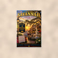 Savannah — 24x36 in art print poster, premium luster paper with a white border; poster shown straight on against a warm wall.