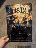 Real photo of the printed PAT-019-A aluminum sign